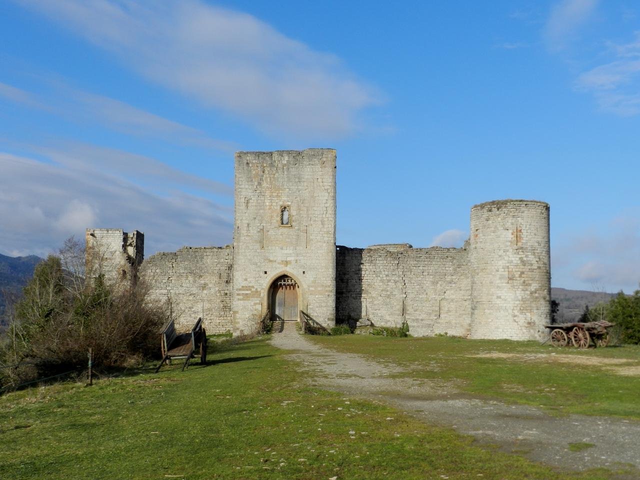 Château de Puivert (à 31km)